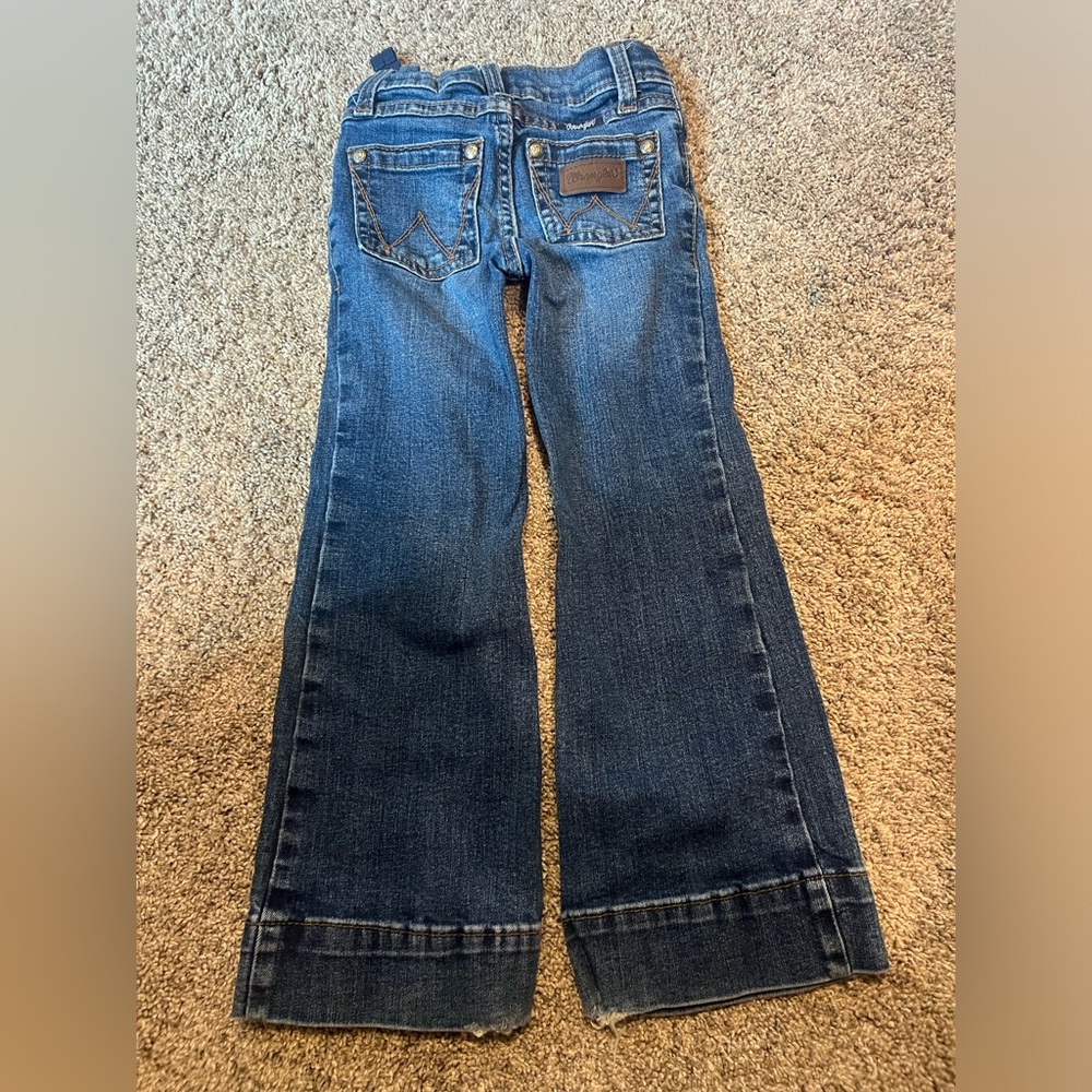 Girls Wrangler Trouser Jeans 5 Slim